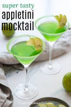 Load image into Gallery viewer, Green Appletini Mocktail